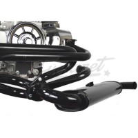Sistema Kit escapamento VW Fusca 4x1 Quiet Pack EMPI