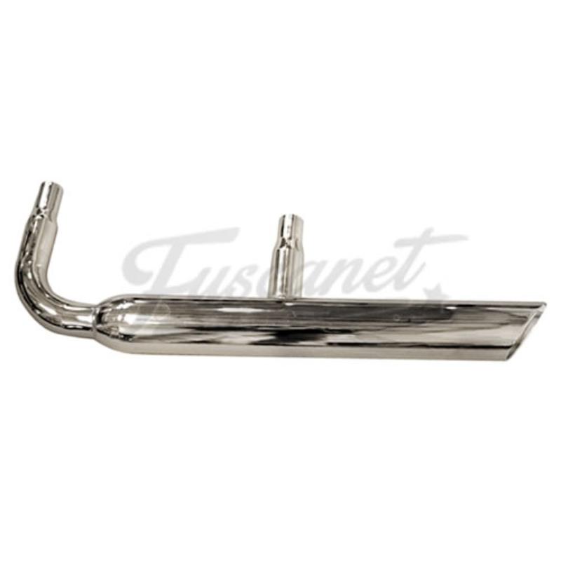 Tubo de escapamento ZOOM cromado EMPI