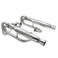 Escapaemento EMPI Buggy duplo aço inox