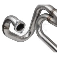 Escapaemento EMPI Buggy duplo aço inox