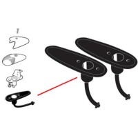 Guarnição do pisca dianteiro Fusca 1958-1963