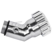 Respiro de óleo em ângulo - tampa estriada