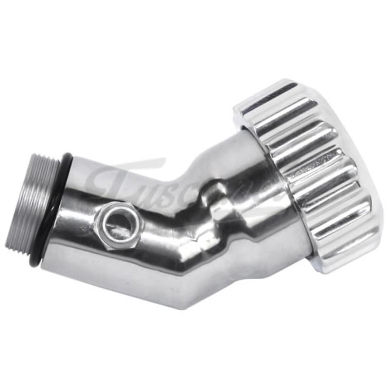 Respiro de óleo em ângulo - tampa estriada