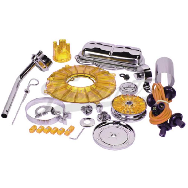 Cromado motor super luxo amarelo - EMPI