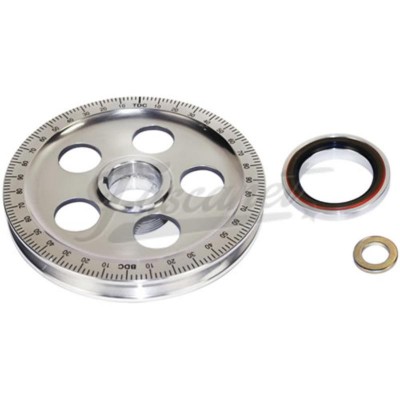 Polia EMPI virabrequim VW Fusca AR Furada STD com retentor