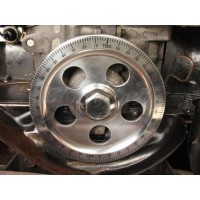 Polia EMPI virabrequim VW Fusca AR Furada STD com retentor