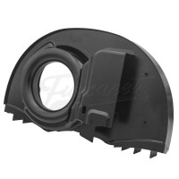 Super Capela Lata Ventoinha Deslocada VW Fusca EMPI Preta