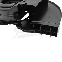 Super Capela Lata Ventoinha Deslocada VW Fusca EMPI Preta