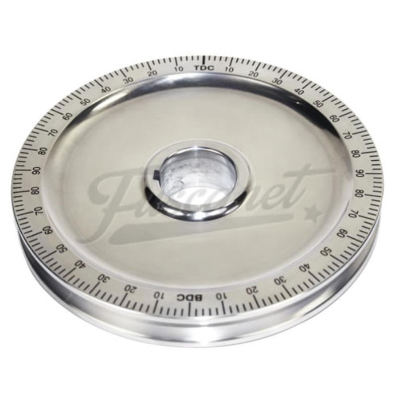 Polia Virabrequim EMPI VW Fusca AR Graus pretos STD