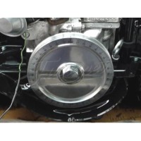 Polia Virabrequim EMPI VW Fusca AR Graus pretos STD