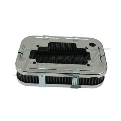 Filtro ar EMPI Weber cromado DGV-DGAV-DGEV 44mm
