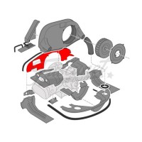 Lata Chapa EMPI frente motor Cromada VW Fusca AR