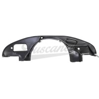 Lata Chapa Frente Motor VW Fusca AR preta Deslocada