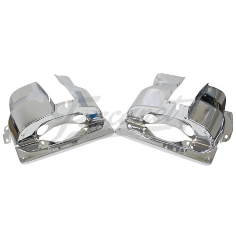 Lata Chapa Fusca Cilindros Cromadas Dupla EMPI VW Fusca