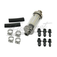 Kit Filtro EMPI Combustível Vidro VW Fusca Kombi