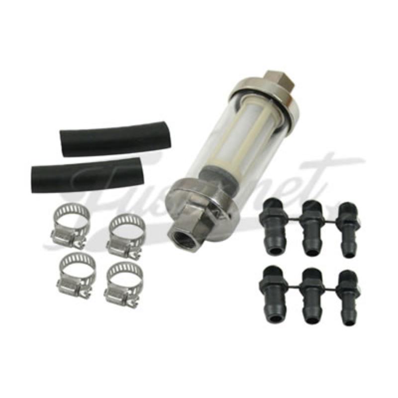 Kit Filtro EMPI Combustível Vidro VW Fusca Kombi