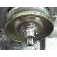 Porca espaçador cromado alternador VW Fusca EMPI