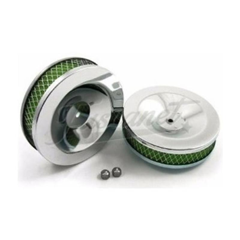 Filtros ar EMPI baixo 44mm 5 pol diâmetro Solex VW AR