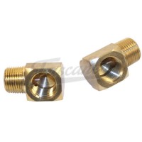 Cotovelo em bronce 90º 3/8 para full flow