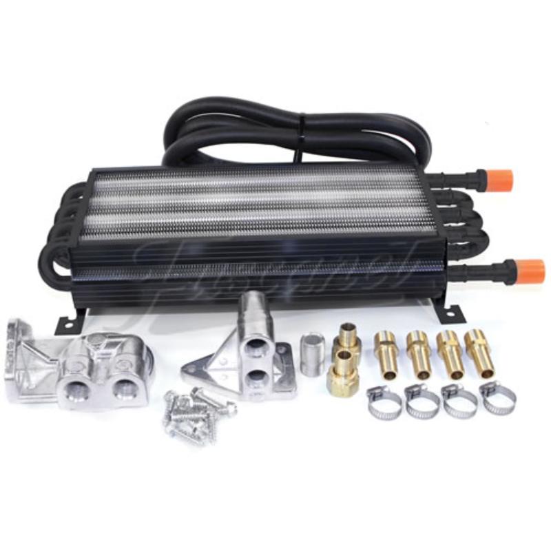 Radiador de óleo racing 8 passagens Kit