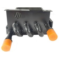 Radiador de óleo racing 8 passagens Kit