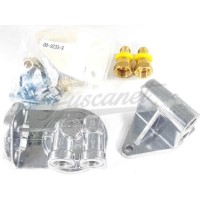 Radiador de óleo racing 8 passagens Kit