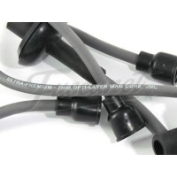 Cabos Vela EMPI 7mm Silicone VW Fusca Kombi Cinza