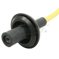 Cabos Vela VW Fusca AR EMPI Silicone 7mm Amarelo