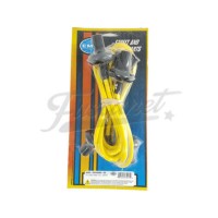 Cabos Vela VW Fusca AR EMPI Silicone 7mm Amarelo