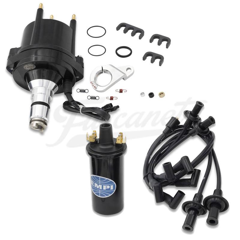 Kit ignição eletronica EMPI HEI Preto