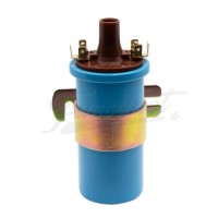 Bobina ignição EMPI Azul 12v 3.4 Ohms Epoxy com suporte