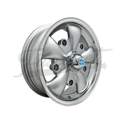 Roda Empi 5 Spoke Plata Canto Polido 5.5X15