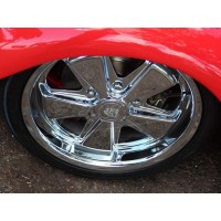 Calota de roda EMPI 911 Fuchs cromada