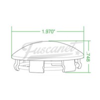 Calota de roda modelo Raider