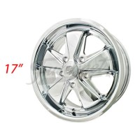 Roda EMPI Fuchs 911 cromada  5/130 7 R17