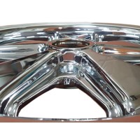 Roda EMPI Fuchs 911 cromada  5/130 7 R17