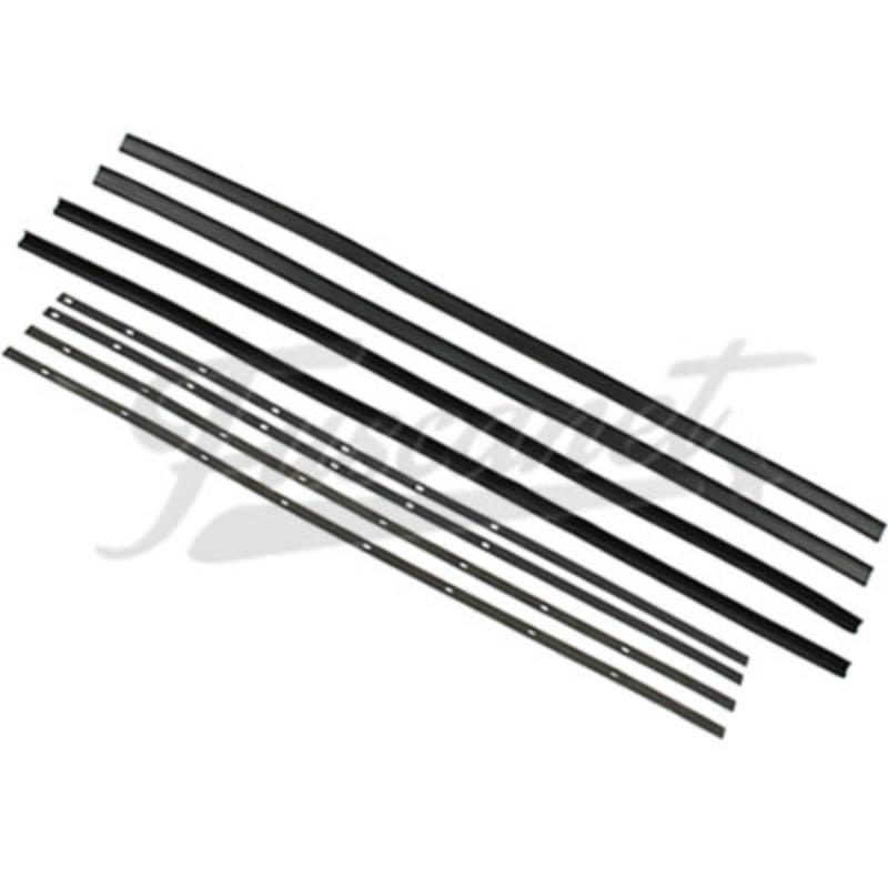 Borracha e clipe da pestana do Fusca p/ vidro inteiriço