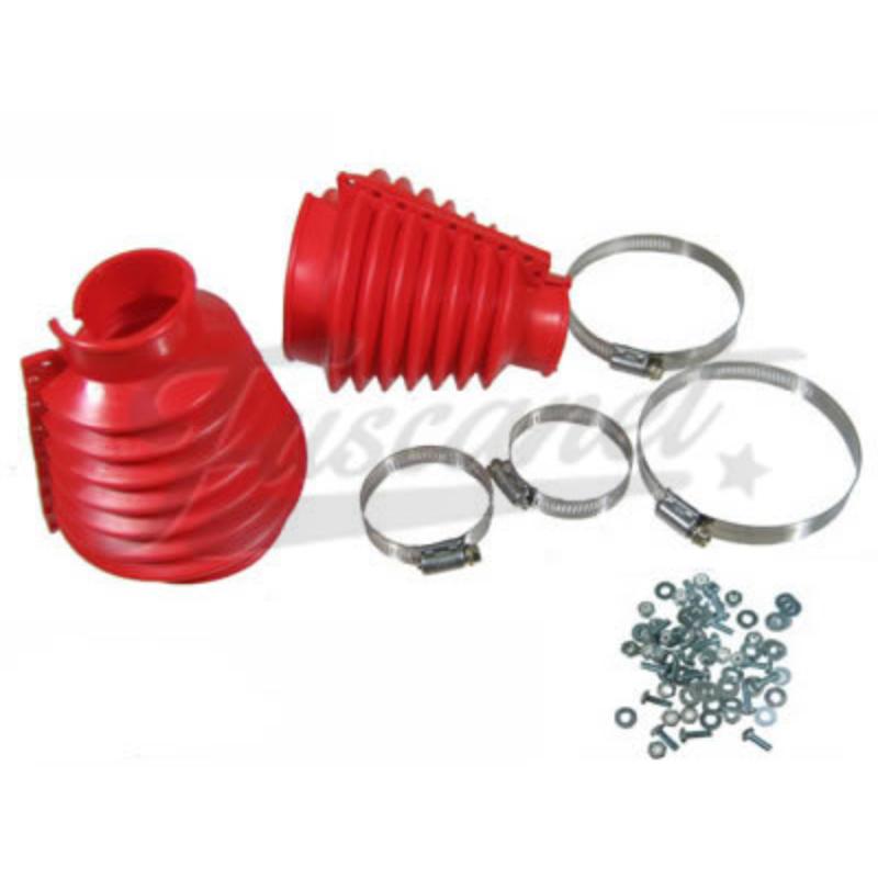 Coifa câmbio VW Fusca Silicone EMPI Vermelho Luxo