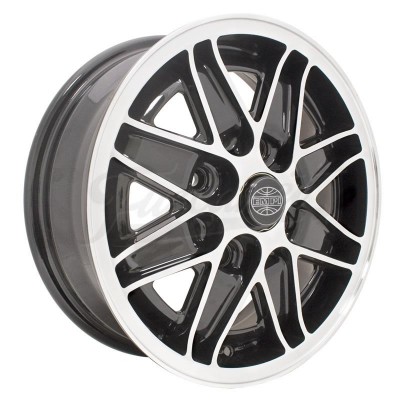 Roda Empi cosmo 5x112 preta e polida 15 5.5 Roda Empi cosmo 5x112 preta e polida 15 5.5