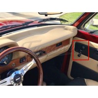 Maçanetas do vidro esportiva cromada até 1966