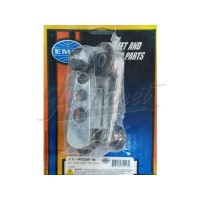 Maçanetas do vidro esportiva cromada até 1966