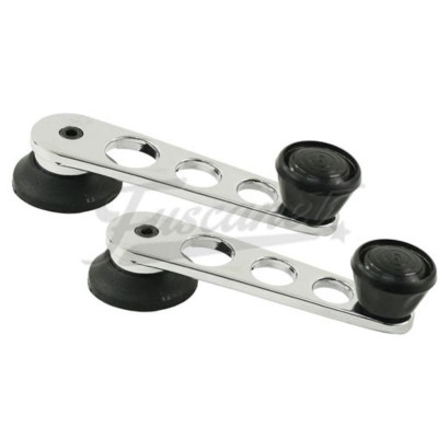 Maçaneta Vidro EMPI cromada VW Fusca Moderno Maçaneta Vidro EMPI cromada VW Fusca Moderno