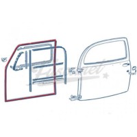 Guarnição Porta VW Fusca ../77 Botão