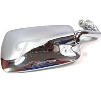 Espelho retrovisor Cromo VW Fusca mexicano esq.