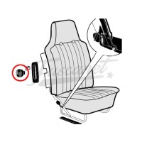 Maçaneta redonda para reclinar o banco do Fusca alemão 