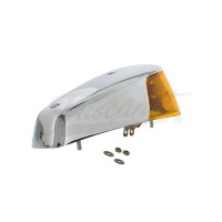 Pisca Metal Fusca mod Mexicano Americano Ambar Esquerdo Pisca Metal Fusca mod Mexicano Americano Ambar Esquerdo