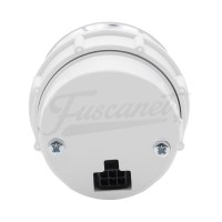 Manômetro Temperatura Óleo EMPI Smiths fundo preto 52mm