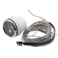 Manômetro Temperatura Cabeçote EMPI Smiths fundo preto 52mm