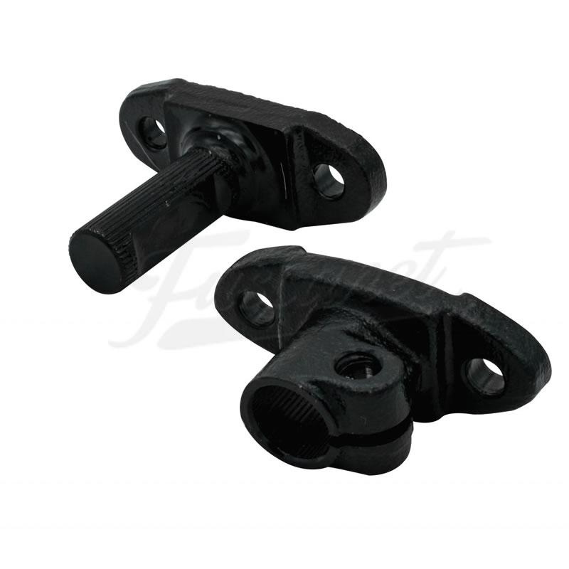 Acoplamento Direção Original Preto 2 Peças EMPI