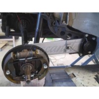 Braço Facão traseiro reforçado com regulagem EMPI